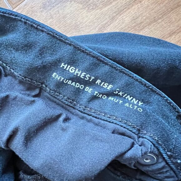 Universal Thread Jeans Size 8/29R Black Highest Rise Skinny - Picture 6 of 11